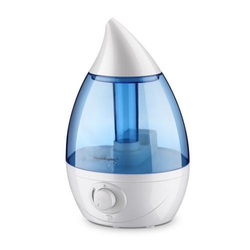 Homeleader J04-017 Ultrasonic Air Humidifier, 1.6L Cool Mist Humidifier with 4-Color LED Night Lights for Home, Baby Room, Bedroom and Office, Whisper