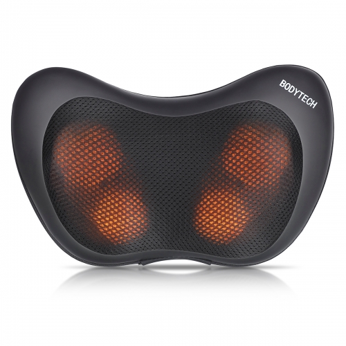Portable Back and Neck Massager with Heat Shiatsu Massage Pillow