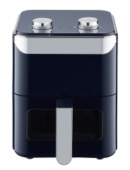 CUISINE GENIE Air Fryer, Powerful 1400W, Easy-to-Read Display, 50°-400°F Temp Controls