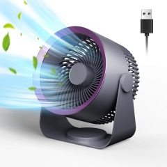 Desktop fan. 6 inch, Usb cable to power the fan. Silent desk fan for home use. Bedside table fan, 90° adjustable. Three speeds.Suitable for living roo